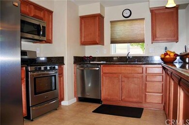 Gorgeous kitchen off of large dining area. 