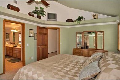 The spacious master bedroom leads you to your own outside sitting area...see next shot...