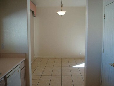 Kitchen looking out