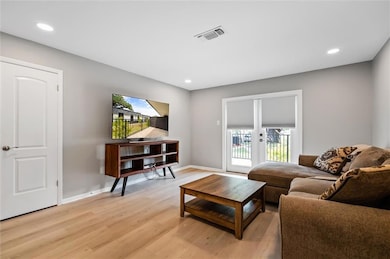 Spacious family room with private balcony