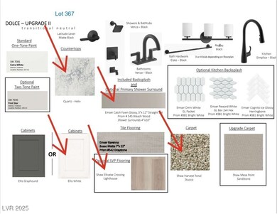 Sample finishes