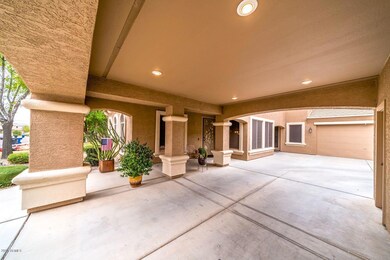 Classy Porte Cochere