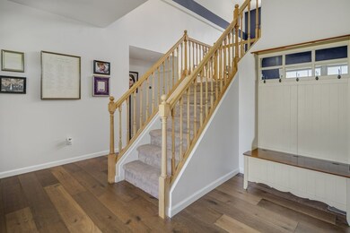Foyer and stairs to the second floor