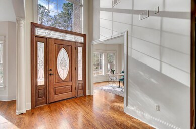 Welcoming front entrance