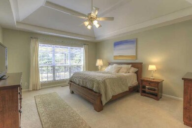 The Master Bedroom is located on the main floor
