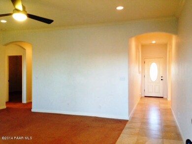 Entry & Living room