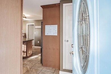 Entryway into kitchen