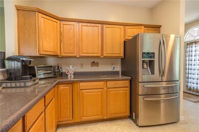 New high-end refrigerator, and plenty of counter s