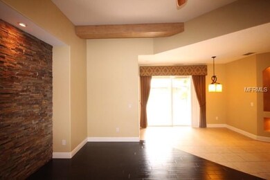 family room with views to the dinette area