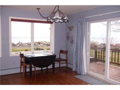 Dining Room. This end of the room is favored by th