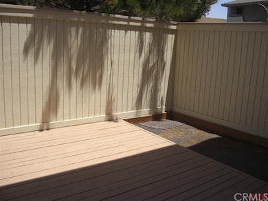 enclosed deck area
