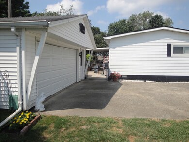Massive 2 1/2-car garage.    Impressive storage ca