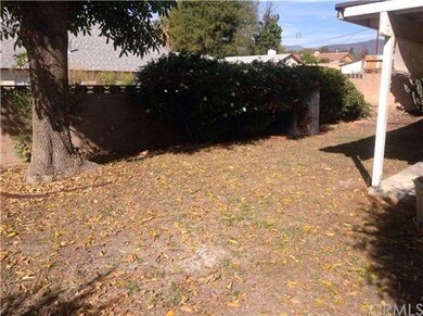 View of the private back yard.