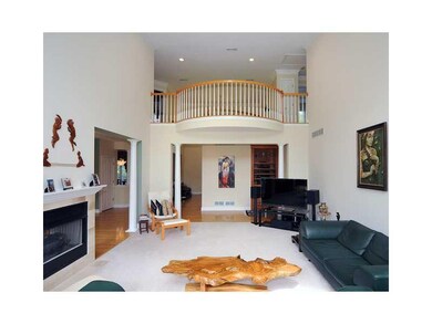 Den/Family/Great Room. Two-story great room featur