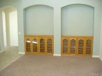 Dining Room with built in cabinets