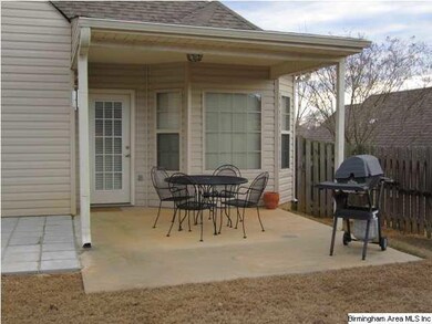 covered open patio so easy to screen
