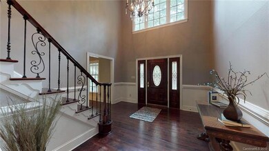 Love the design on the staircase railing.