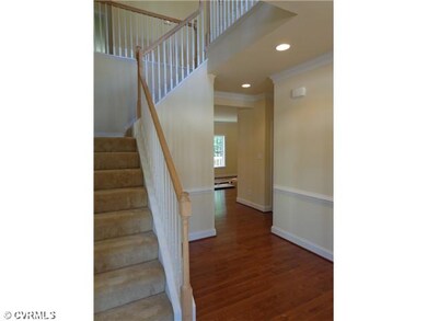 Foyer - 2 Story Foyer with hardwoods and open balc