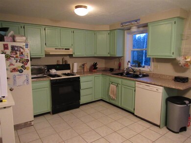 Eat in kitchen , open concept to living room and s