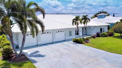 Front of Home - Oversized 3-car garage