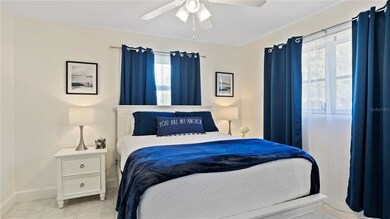 Guest bedroom off living room