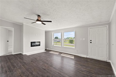 Living room with new electric fireplace