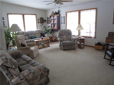 Living Room. NOTICE THE OPEN FLOOR PLAN WITH LOTS 