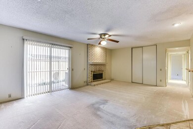 So much room to relax with natural light and a woo