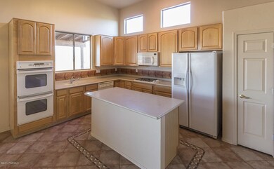 Kitchen with Island and Dual Ovens