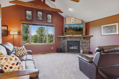 Cozy on up next to the fireplace