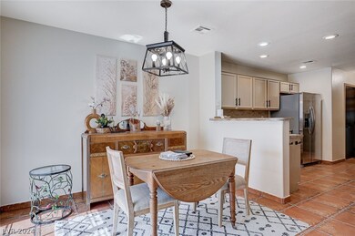 Large dining area off the kitchen!