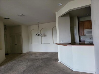 dining next to kitchen