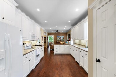 Open kitchen for cooking and entertaining