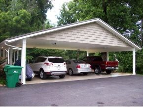 3 Bay Carport