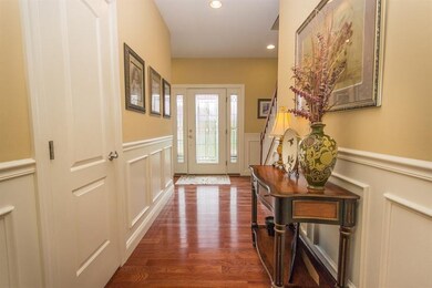 Elegant entry boasting Profile interior doors, dou