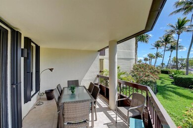 Patio with View