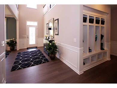 Entry. Home is under construction.  Photo is of a similar model.