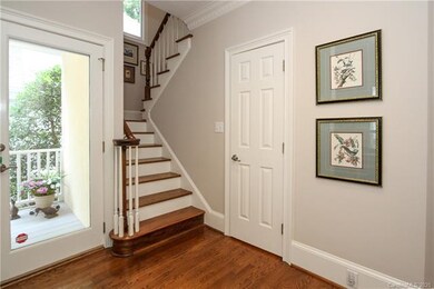 Stairs to second floor bedrooms.