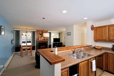 Kitchen Open to Living Room