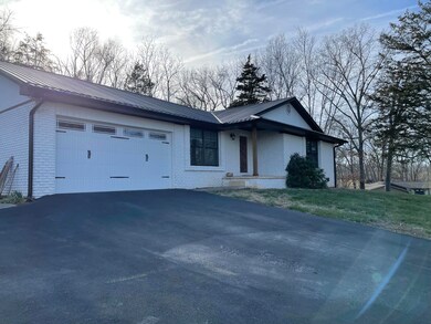 Large Parking Asphalt Driveway