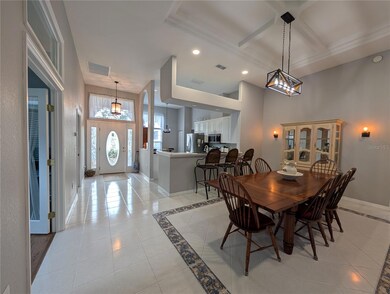 Front Door, Kitchen and Dining Room
