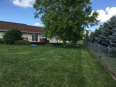 Large back yard