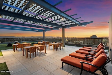 Sunset Rooftop Enjoyment