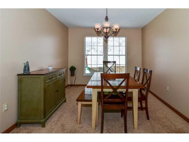Dining Room. Bright Dining Room off Kitchen
