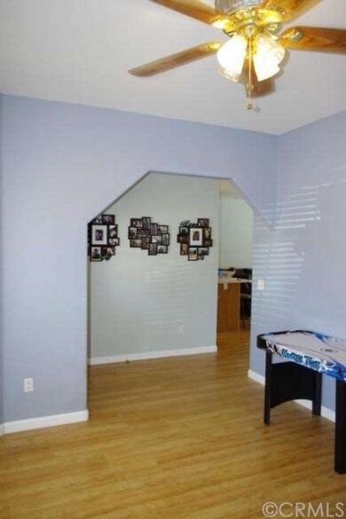 View from family/den area towards kitchen & living
