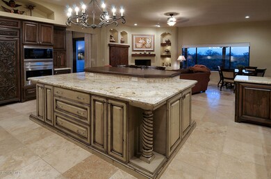 Kitchen is open to family room