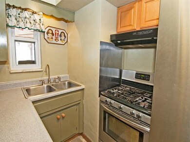 Newer appliances in the kitchen