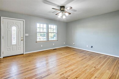 Living room freshly painted