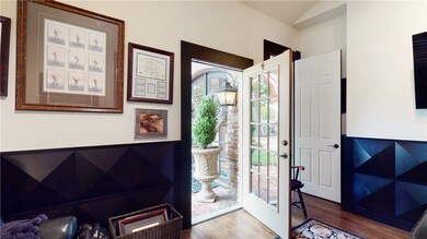 Private entrance to the office from outdoors