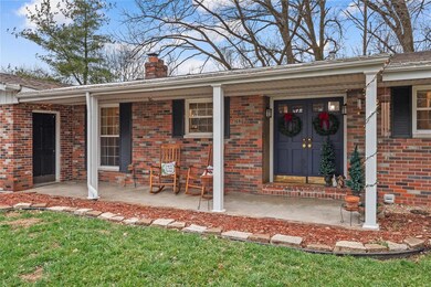 Inviting entryway with double front doors!